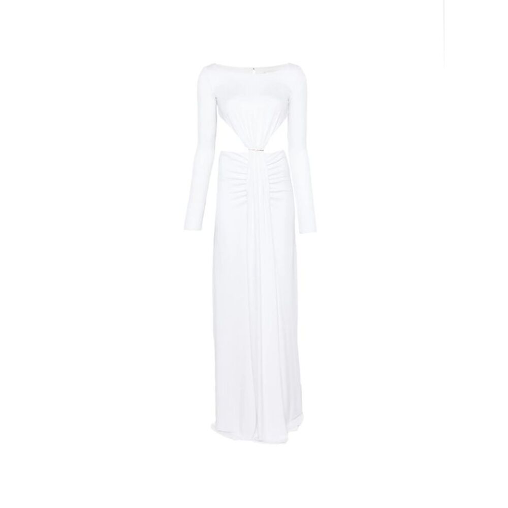 Elisabetta Franchi White Dresses - Evening Dresses Women